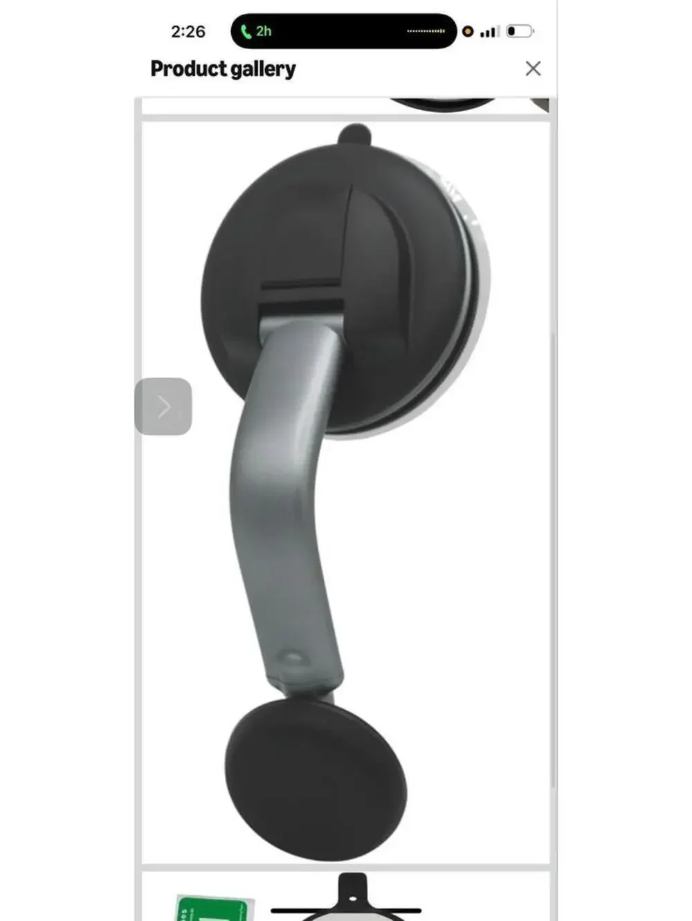 Car Dashboard Magnetic Phone Mount Holder with Strong Suction Cup